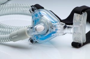 Mask from CPAP machine